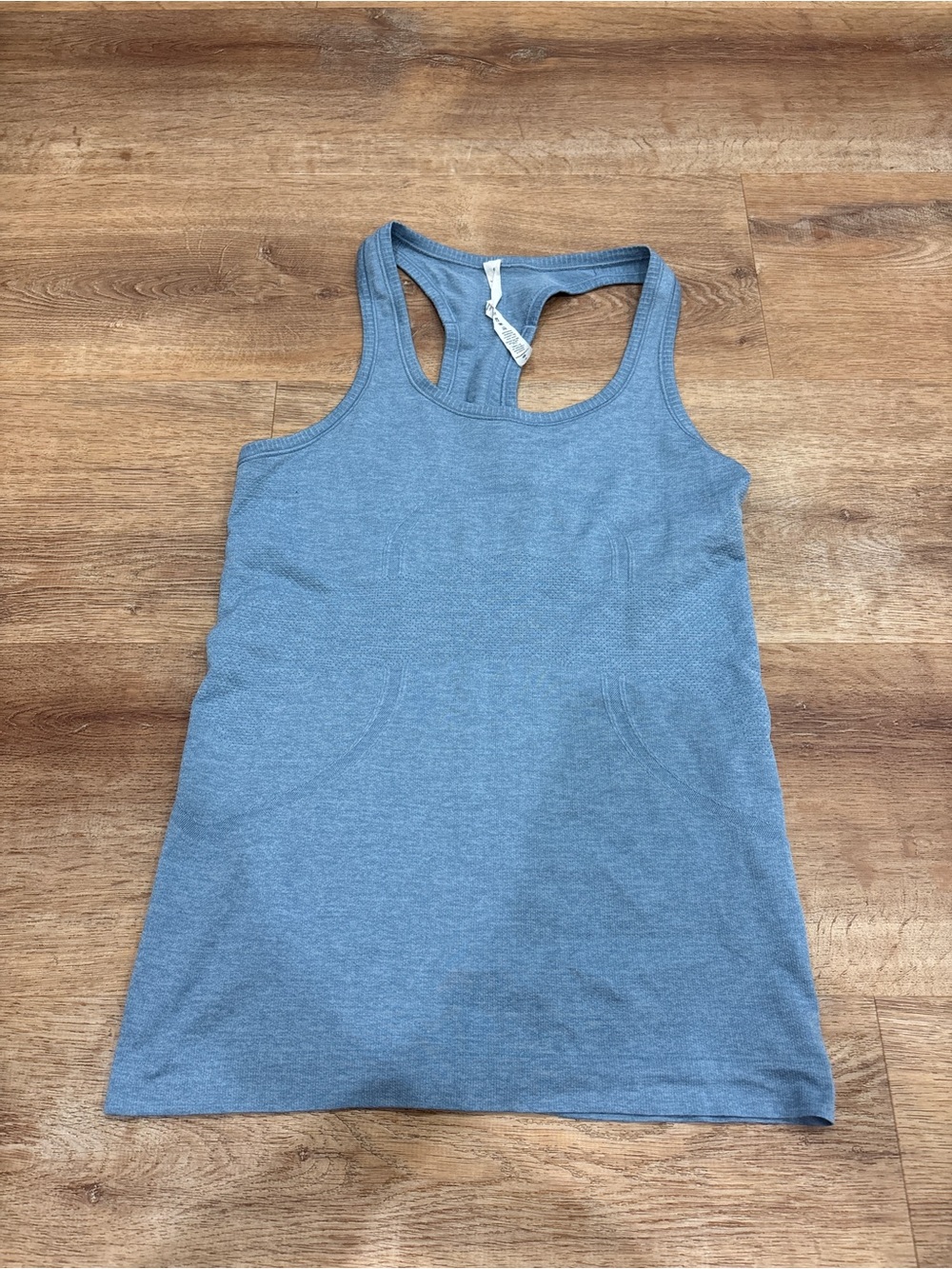 lululemon athletica Heathered Blue Racerback Tank